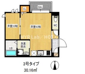 井尻駅 徒歩13分 1階の物件間取画像